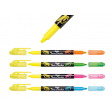 Текст маркер Pentel Twin Checker двувърх двуцветен Текст маркер Pentel Twin Checker двувърх двуцветен