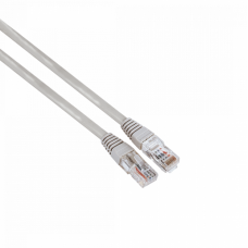 МРЕЖОВ КАБЕЛ HAMA CAT 5E, UTP, RJ-45 - RJ-45, 1.5 M,СИВ, БУЛК ОПАКОВКА