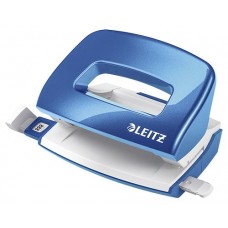 Перфоратор Leitz Zimba Mini Wow colors офисен, до 10 л, металик Перфоратор Leitz Zimba Mini Wow colors офисен, до 10 л, металик