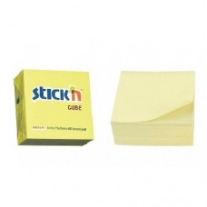 Кубче в жълт цвят