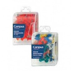 Пинчета Campus, 35 бр. в кутия, асорти